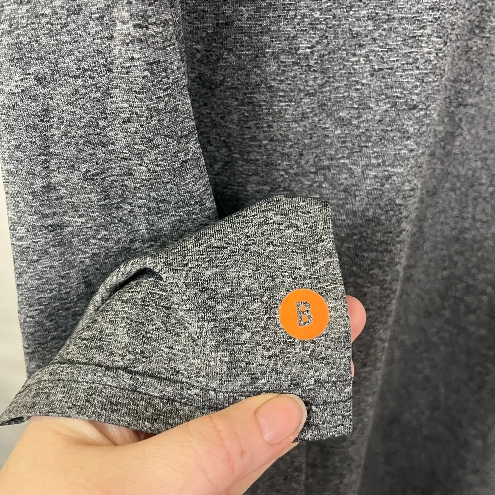 Bonobos Men's Goodsport Heather Gray Athletic Performance‎ Wear Long Sleeve- XXL - Picture 5 of 6